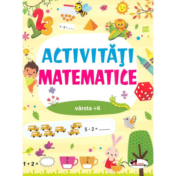 Activităţi matematice +6 - Delumani - Magazin Online Romanesc 