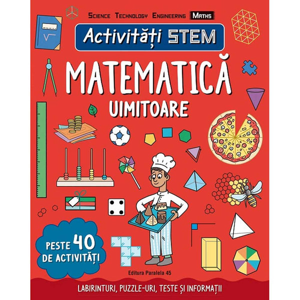 Activitati STEM: Matematica uimitoare - WILSON Hannah - Delumani - Magazin Online Romanesc 