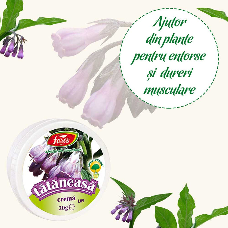 Crema de Tataneasa Fares - Delumani - Magazin Online Romanesc 
