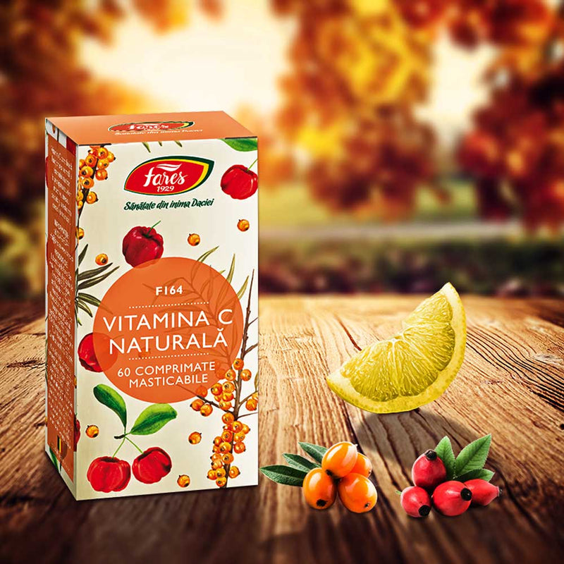 Vitamina C naturala, F164, Fares - Delumani - Magazin Online Romanesc 