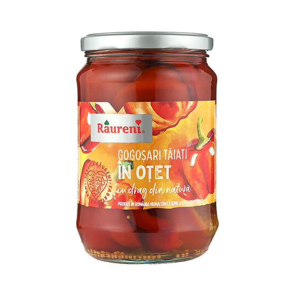 Gogosari taiati in otet Raureni - Delumani - Magazin Online Romanesc 