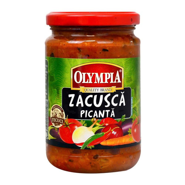 Zacusca picanta Olympia - Delumani - Magazin Online Romanesc 