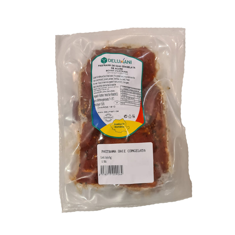 Pastrama oaie cruda congelata de acasa - Delumani - Magazin Online Romanesc 