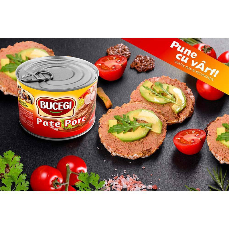 Bucegi pate de porc 200 g - Delumani - Magazin Online Romanesc 