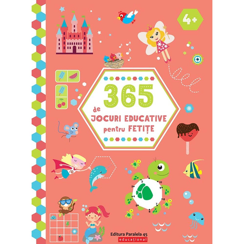 365 de jocuri educative pentru fetite (4 ani +)  - Ballon Media